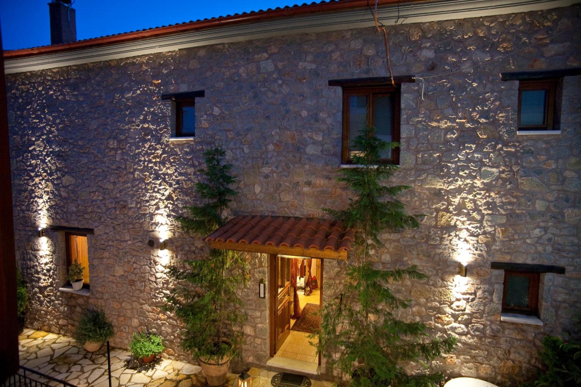 Ontas Guesthouse & Spa Arachova Exterior foto